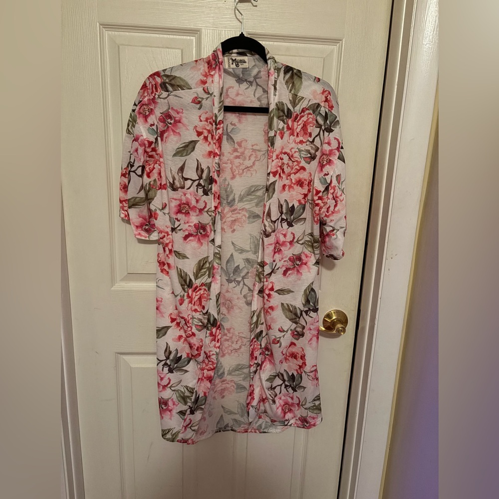 Show Me Your MuMu Pastel Floral Kimono